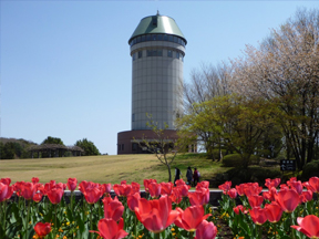那須野が原公園とサンサンタワー