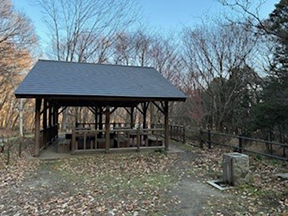 東屋と給水所