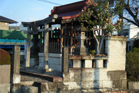 二荒山神社（鳥居跡）